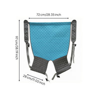 Patient Transfer Sling Buckle Closures for Assisted Lifting, Carrying