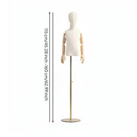 Child Mannequin Stable Base Children's Clothing Display Rack Lightweight