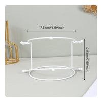 Metal Showcase Stand Elegant Design Display Stand Space-Saving Bridal Headdress Rack for Brides, Shop Owners, Photography Prop, Vanity