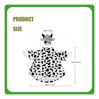 Cow Print Goose Shirt Funny Outdoor Decoration Gift Idea for Yard