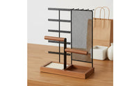 Necklace and Earring Stand Space-Saving Jewelry Display Rack Decorative