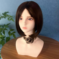 Wig Display Head Smooth Finish Hairpiece Head Mannequin Material for Salon