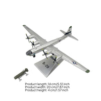 B-29 Model with Little Payload Alloy B-29 Model with Stand Pre-Assembled for Collectors