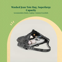 Lightweight large tote for work