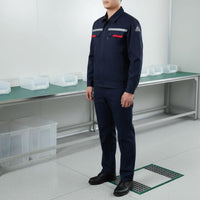 Anti-Static Work Attire Set Multi-Pocket Workwear for Factory, Men, Workers
