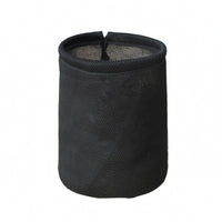 Mesh Drawstring Storage Bag Cylindrical Mesh Cosmetic Bag Structured