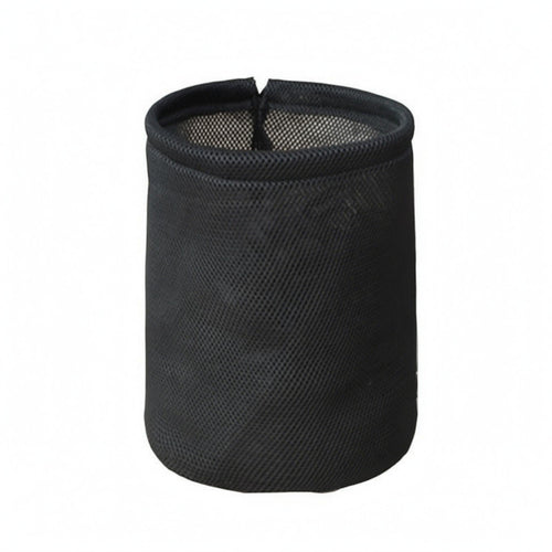 Mesh Drawstring Storage Bag Cylindrical Mesh Cosmetic Bag Structured