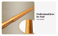Multi-Scale Measurement Band Sizer Gauge High Precision Band Sizing Mandrel Accurate Sizes for Jewelers, Craft Studio, Home, Online Shopping