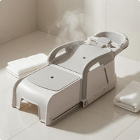Foldable Shampoo Chair Armrests Home Furniture Compact