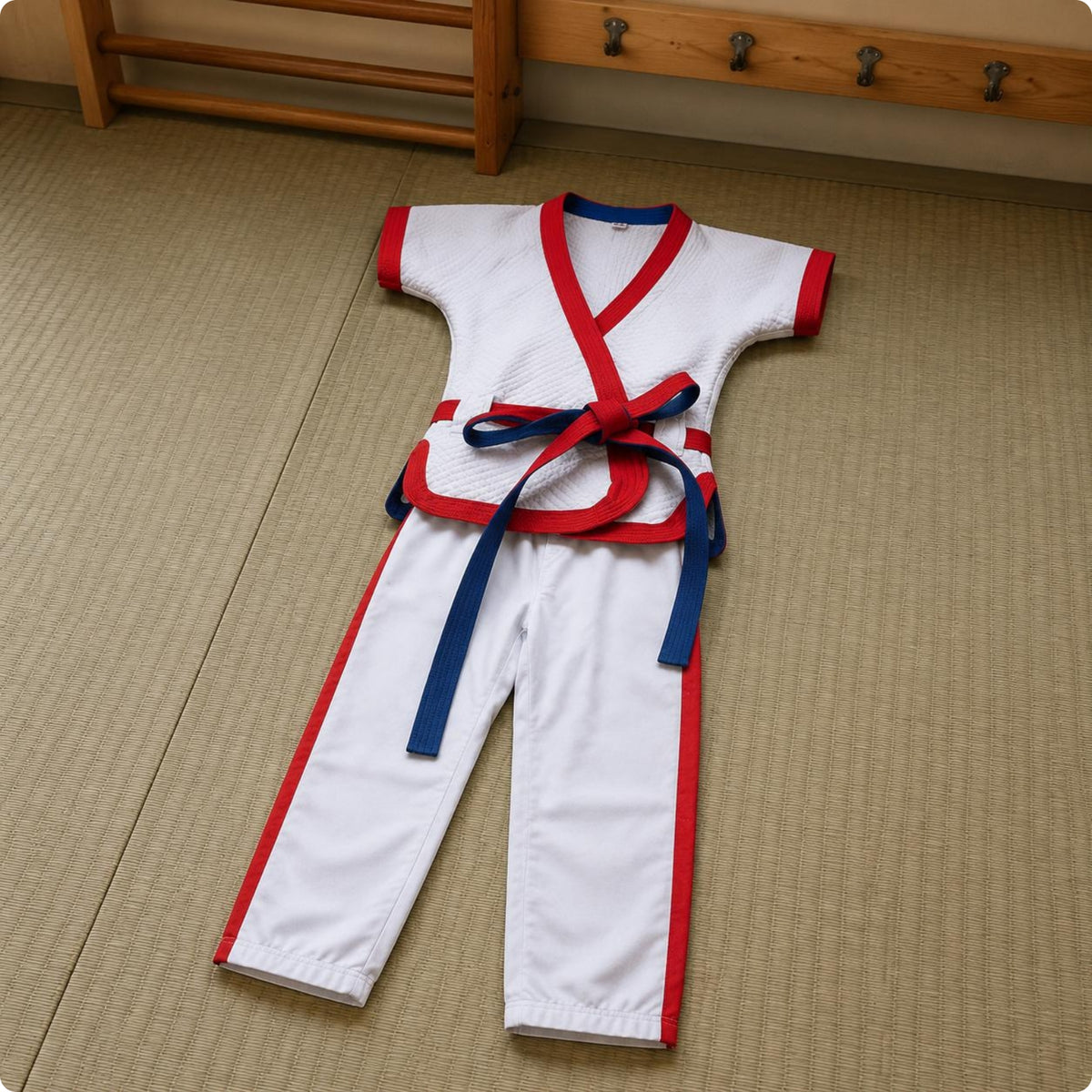 Mongolian Wrestling Outfit Thick Traditional Wrestling Gear Breathable Sportswear for Kids, Competition