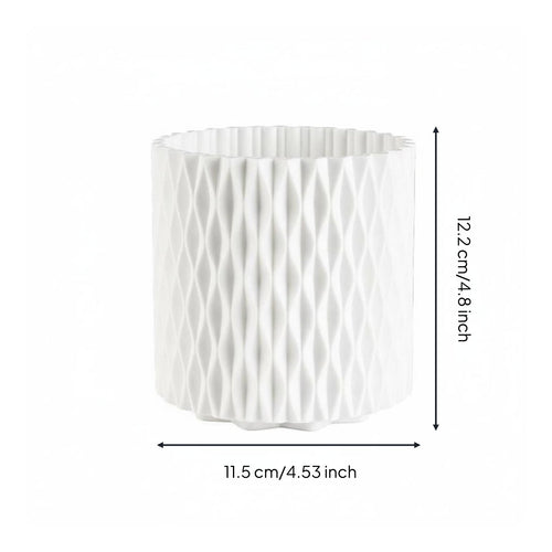 Rotating Nail Tool Holder Stable 360-Degree Base Revolving Desk Holder Thickened Multi-Compartment Brush Cup for Washroom Counter