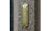 Mezuzah Case with Scroll Spiritual Gift Shema Israel Doorpost Sign for Office