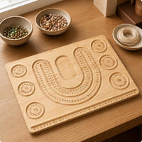 Bead Design Board Natural Wood Craft Supply Rounded Corners