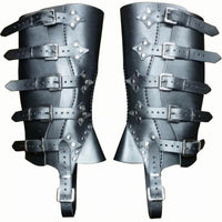 Medieval Boot Covers Adjustable Fit Boot Covers Open Foot