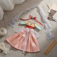 1/6 BJD Doll Dress Set Lightweight BJD Doll Outfit Draping Gauzy Material