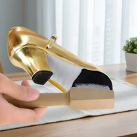 2 Pieces Ballet Shoe Brush Easy to Clean Sports Gear with Cover for Dancers
