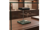 Green Marble Base Watch Stand Luxury Design for Dressing Table, Closet