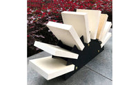 Tile Sample Display Rack Heavy Duty Stone Sample Stand Sturdy Construction
