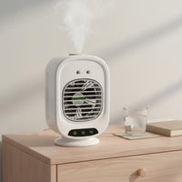 Desktop Mist Fan 3 Speed Portable Misting Fan Quiet Function for Office Workers