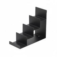 Floor-Standing Display Rack Stepped Design Tiered Display Rack