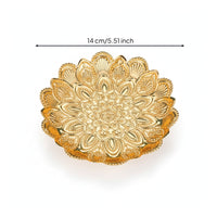 Metal Decorative Tray Ornate Tray Reflective