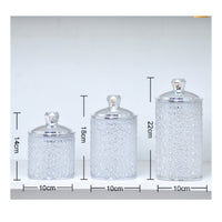 3 Pieces 3 Piece Sealed Jar Set Easy to Clean Clear Kitchen Storage Container
