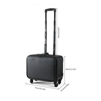 Makeup Trolley Case Full Rotation Wheels Makeup Trolley Bag Shock Resistant Nail Organizer Cart for Travel
