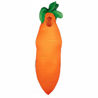 Adult Carrot Cosplay Costume Full-Length Carrot Costume Smooth Printed Surface Party Clothing for Stage