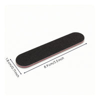 Nail File with 100/180 Grit Compact Manicure Tool Lightweight for Manicurists