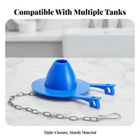 Cistern flap closure Valve Water-Saving closure Toilet Repair Part Easy to Install