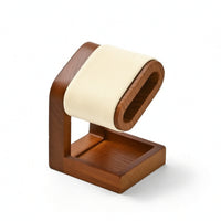 Watch Display Stand, with Wooden Base Padded Watch Display Stand Holder for Retail Counter