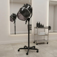 Salon Hood Dryer Adjustable Height Hooded Hair Dryer Gentle Drying