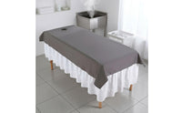 Long-Lasting Beauty Salon Bed Sheet Breathable Reusable Massage Bed Sheet Fade-Resistant for Estheticians