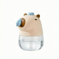 Capybara Soap Dispenser Soft Silicone Bathroom Accessory Cute Design