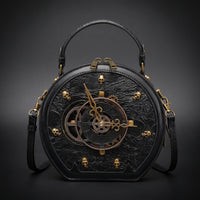 Crossbody Bag Steampunk Purse Gothic for Concerts, Travel, Women