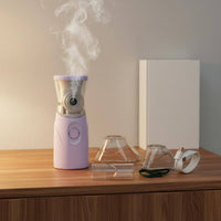 Portable Mesh Fine Mist Particles Handheld High-Frequency Inhaler Compact