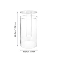 Acrylic Hair Accessory Holder Smooth Edge Acrylic Headband Holder Sturdy Structure Clear Headband Organizer