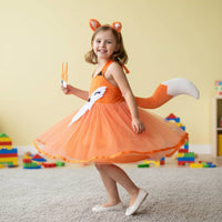 Woodland Creature Costume Set Halter Neck Girl's Woodland Creature Costume for Kids, Halloween