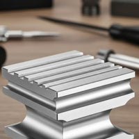 Six-Sided Channel Forming Block for Jewelry Workshop, Silversmiths, Jewelers