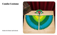 avian feather cape ignites creativity creature Costume Easy to Wear for celebration gathering