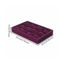 Watch Pillow Tray Gift Choice 12 Slot Watch Box Drawer Fit for Shop Counter
