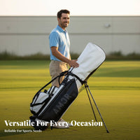 Sporting Stand Bag Multifunctional Portable Sporting Club Bag Sports Equipment Multiple Storage Pockets Comfortable Double