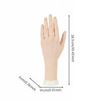 Mannequin Hand Display Holder Adjustable Bracket Nail Practice Hand Easy to Gentle Beauty Tool for Display
