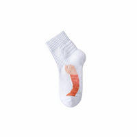 Non-Slip Towel Bottom Crew Socks Sweat-Wicking Cushioned Tennis Socks Breathable for Badminton Players, Women, Competitions, Workout, Hiking