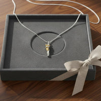 Mother Child Hug Locket Lightweight Hug Locket Necklace Comfort-Fit