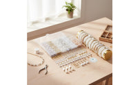 DIY Bead Jewelry Set Vibrant Assortment DIY Jewelry Bead Set for Girls, Adults