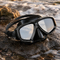 Silicone Snorkel Facepiece Anti Leak Adult Submersible Visor Breathing System Snorkeling Gear Set for Diving