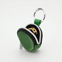 Mini Jewelry Pouch with Keychain Portable Organizer Firm for Travel, Daily Use