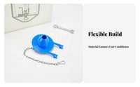 Cistern flap closure Valve Water-Saving closure Toilet Repair Part Easy to Install