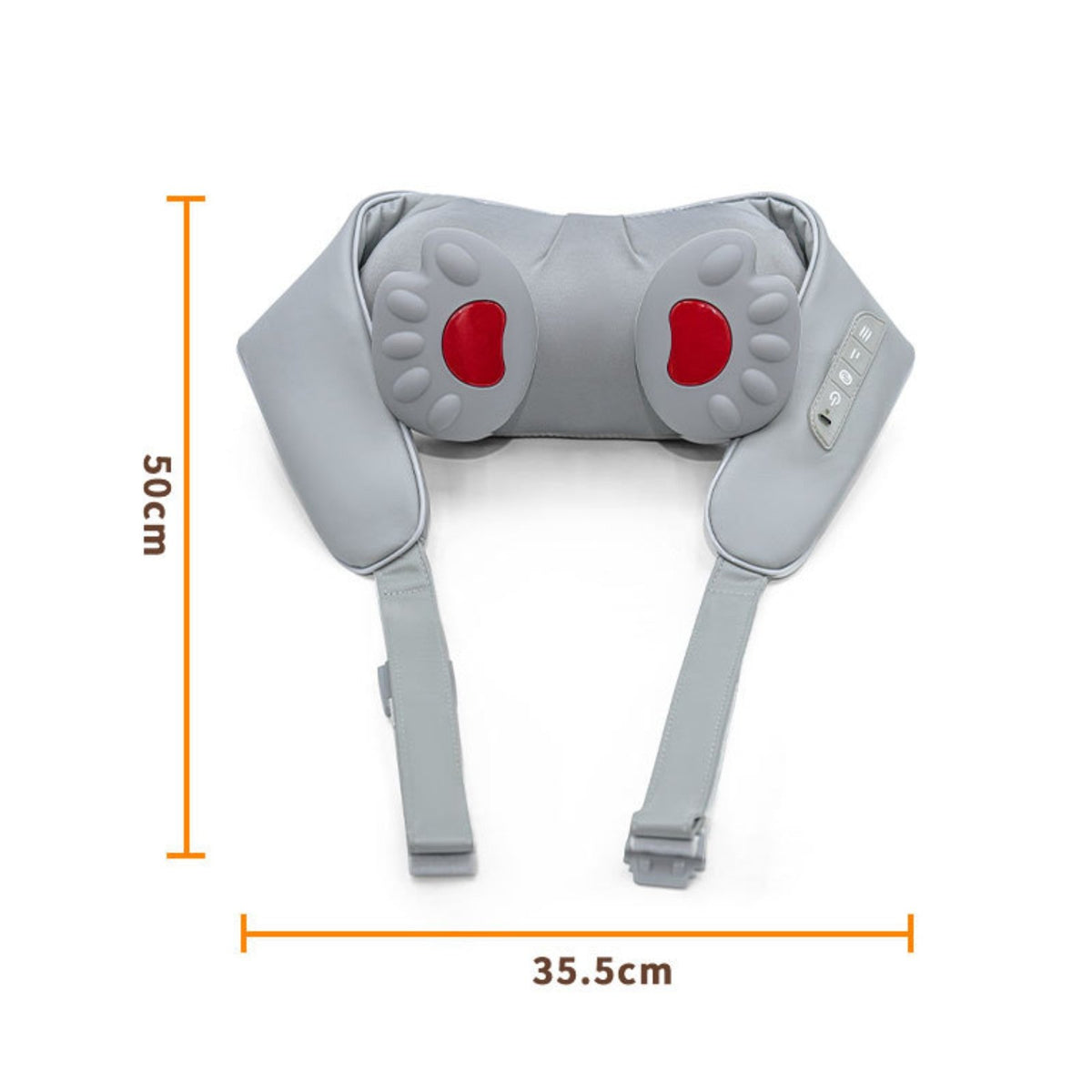 Electric Neck and Shoulder Massager Adjustable Intensity Heated Neck Massager